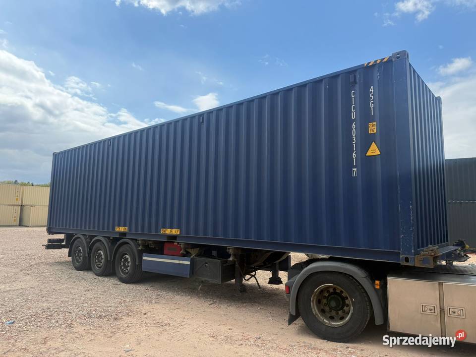 Kontener Morski 40HC YOM2024 RAL5013 Warszawa