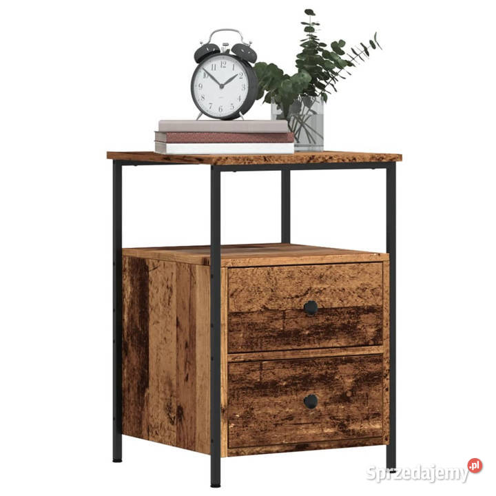 Szafka nocna stare drewno 34x355x50 WM857258 Warszawa