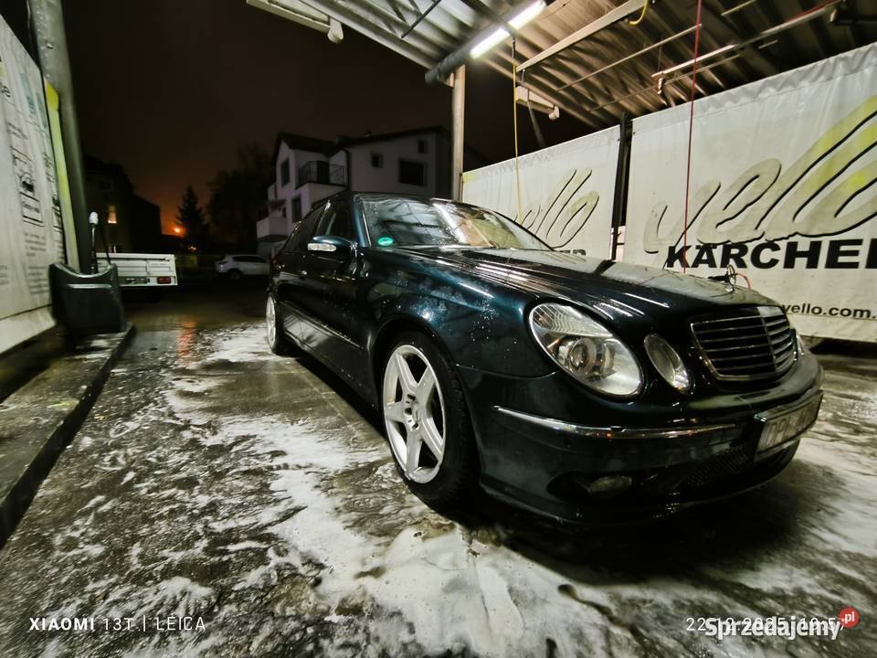 Mercedes w211 e500 LPG zamiana benzyna+LPG Głogów