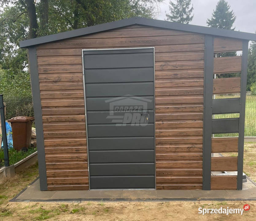 Schowek domek ogrodowy 25x25m wiata 05m drzwi