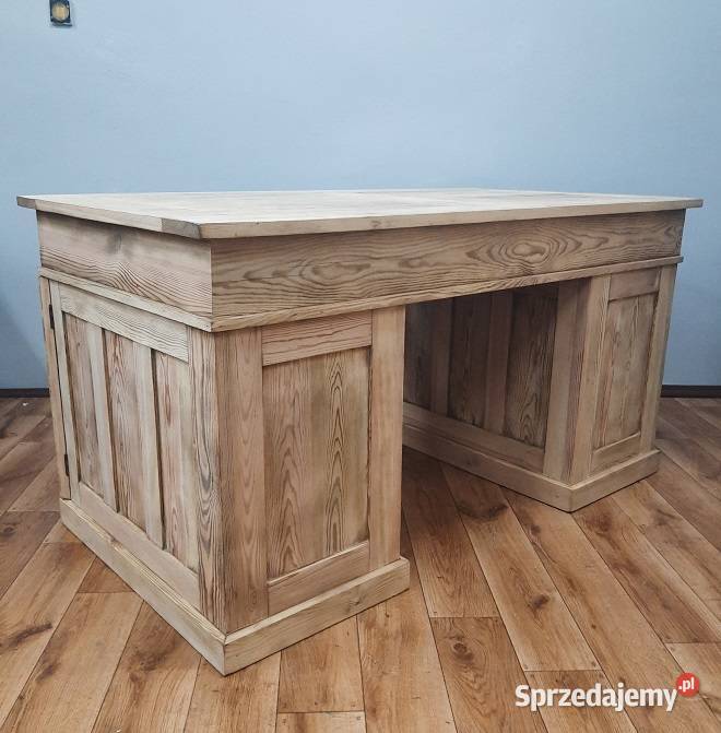 Biurko Secesyjne Oczyszczone AntykiMarki Meble Antyki, Sztuka, Kolekcje Marki