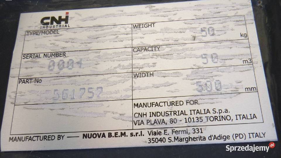 Łyżka 50 Klac C Oryginalna 4 zęby System KLAC Kraków sprzedam