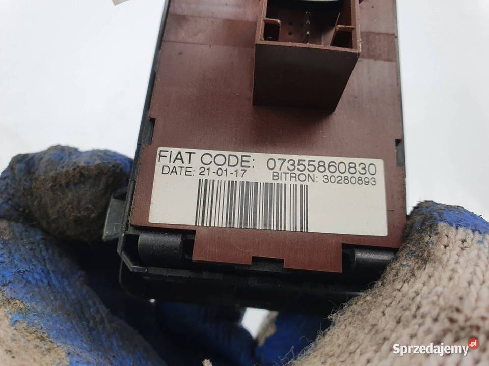 PRZYCISK FIAT DUCATO III 07355860830 kujawsko-pomorskie