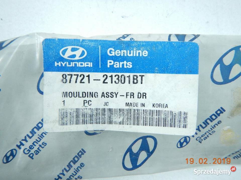 LISTWA PRZEDNICH DRZWI HYUNDAI EXCEL
