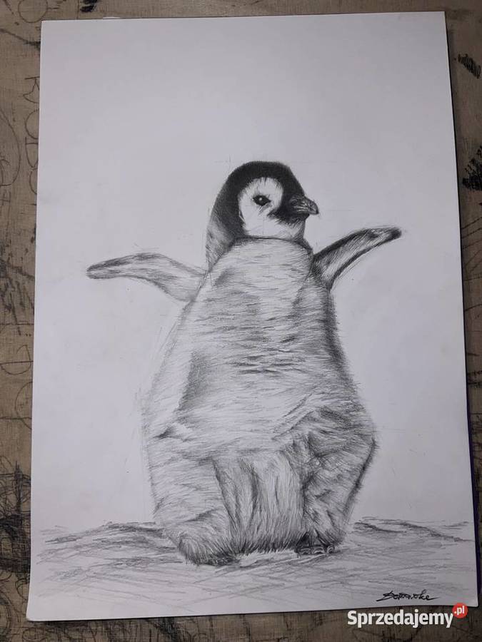 Unikatowy rysunek na zamówienie świętokrzyskie Moskorzew