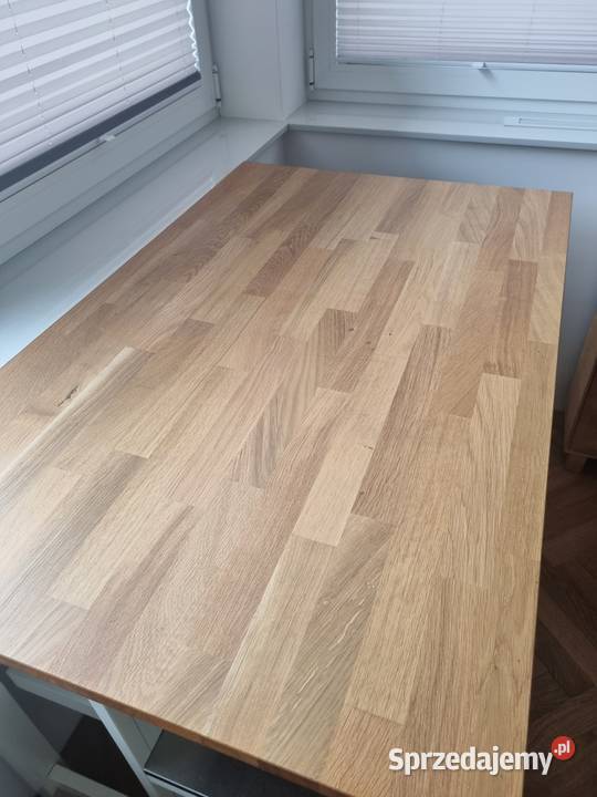 Wyspa kuchenna IKEA Stenstorp dębowy blat stan 579cm Józefów