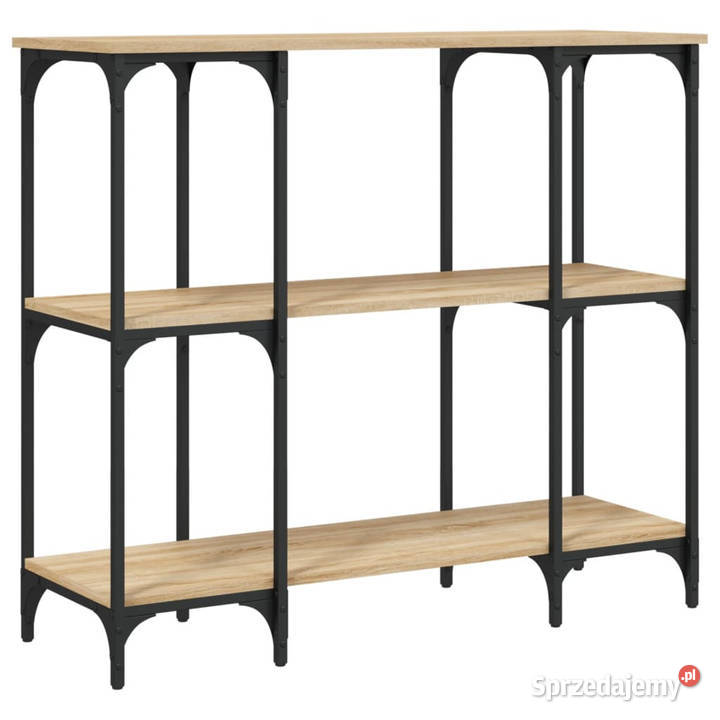 Stolik konsolowy dąb sonoma 102x35x90 WM834146 mazowieckie Warszawa