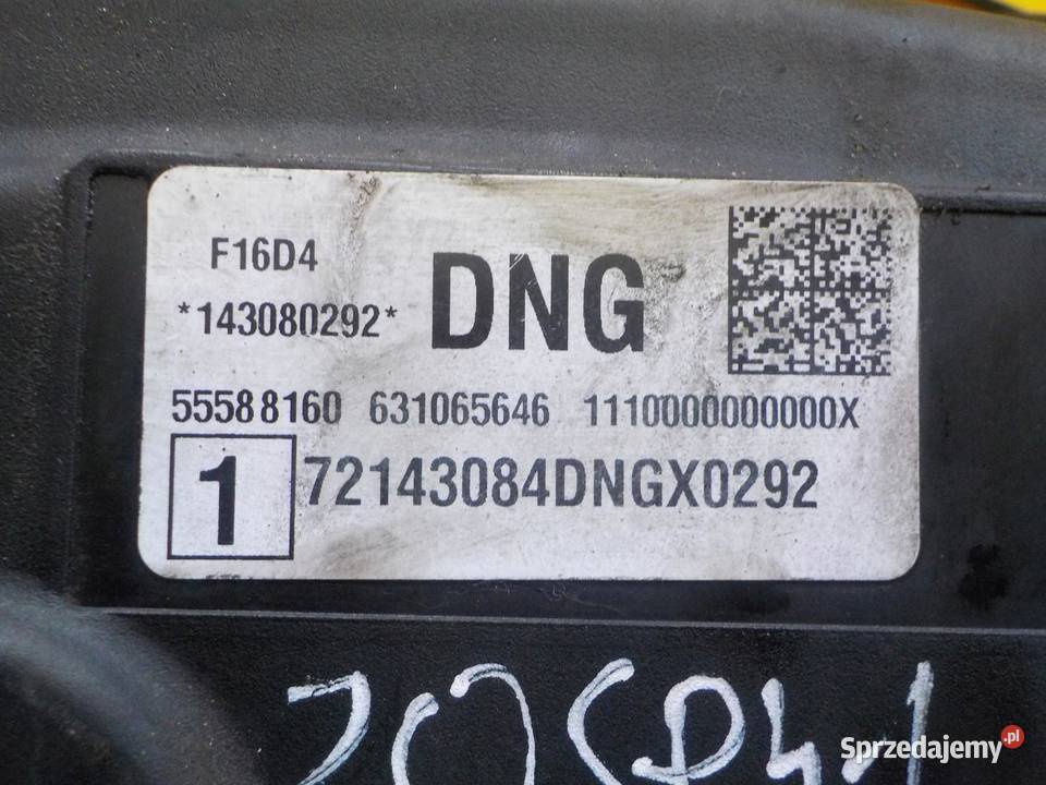 MOKKA ASTRA ZAFIRA 16 16V B 15r 116 A16XER Suków