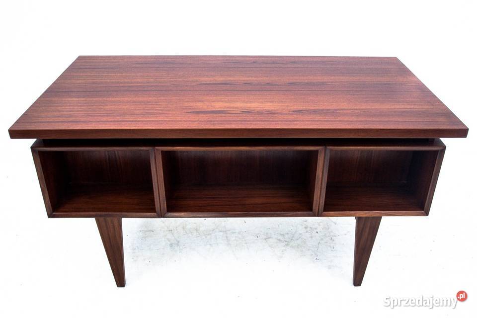 Tekowe biurko duński design lata 60 śląskie sprzedam