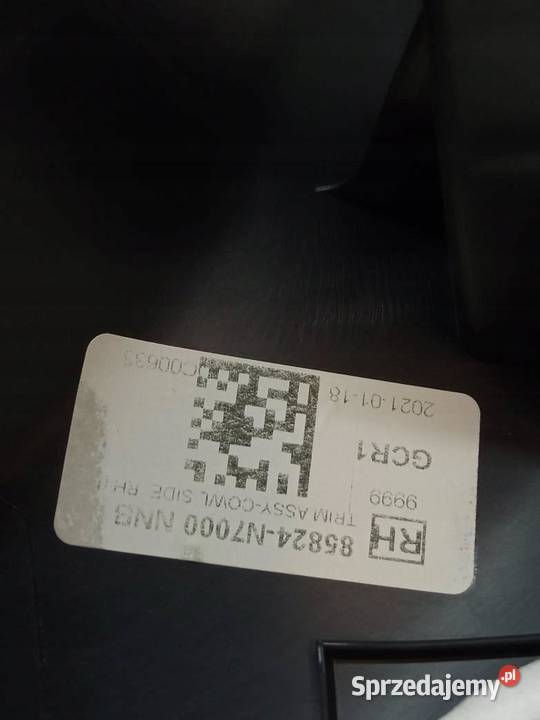 OSŁONA PROGU LEWY PRAWY PRZÓD KPL NX4 85823N7000