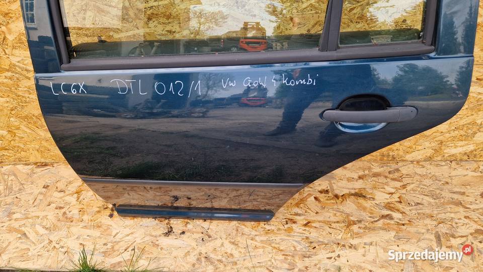 VW GOLF 4 IV KOMBI 5D DRZWI TYL LEWY KOD LAK Słowikowo