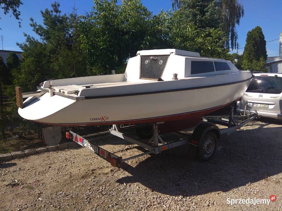 Jacht Conrad 20 k przyczepa silnik wielkopolskie Śrem