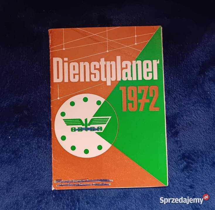 Kalendarzyk pracownika kolei NRD 1972 r Koźminek