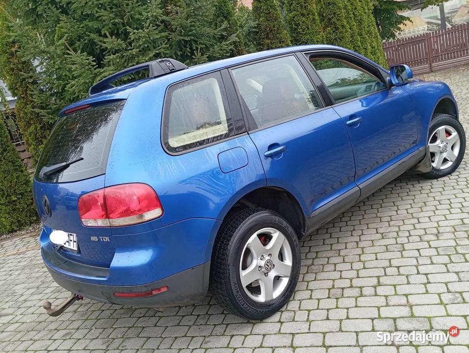 ŁADNY TOUAREG 25 TDI 4X4 MANUAL HAK ZAREJESTR aluminiowe felgi Gostynin sprzedam