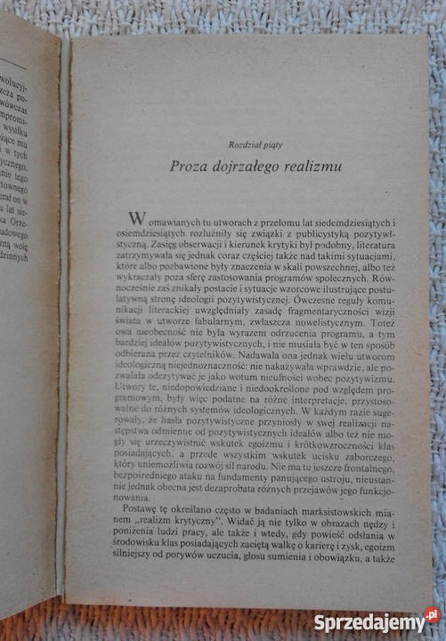 Literatura pozytywizmu Henryk Markiewicz Białystok