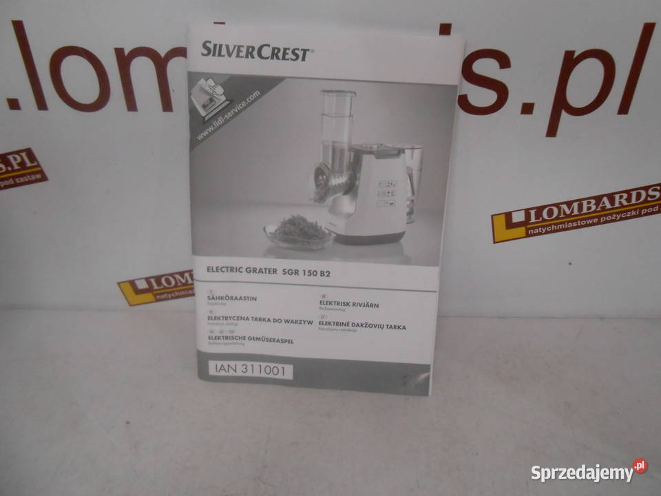 Elektryczna tarka do warzyw SilverCrest AGD drobne śląskie