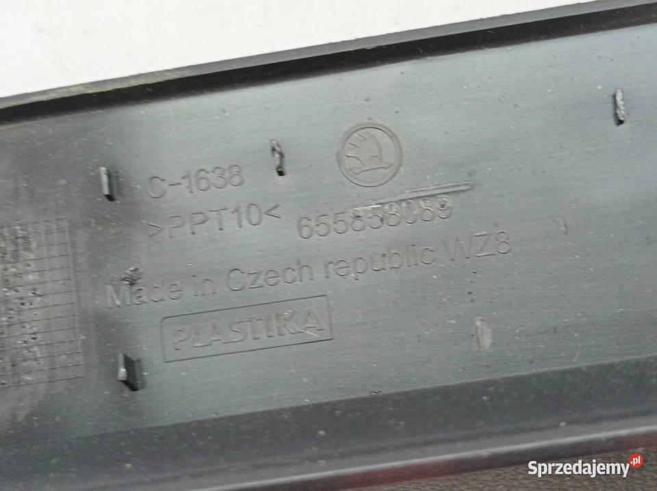 OSŁONA OBUDOWA DESKI KOLUMNY 655858089 Skoda sprzedam