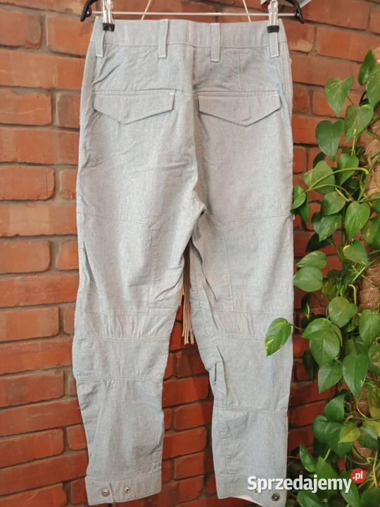 Gstar spodnie NOWE RACKAM TAPERED CARGO Łódź