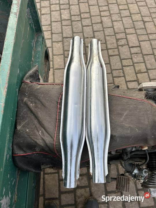 Oryginalne tłumiki wydechowe k750 M72 Dniepr MT Leszno sprzedam
