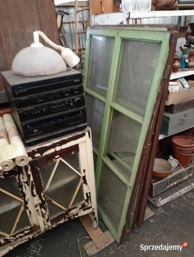 Starocie drewniane kufry beczki niecki gliniaki Mniszew sprzedam