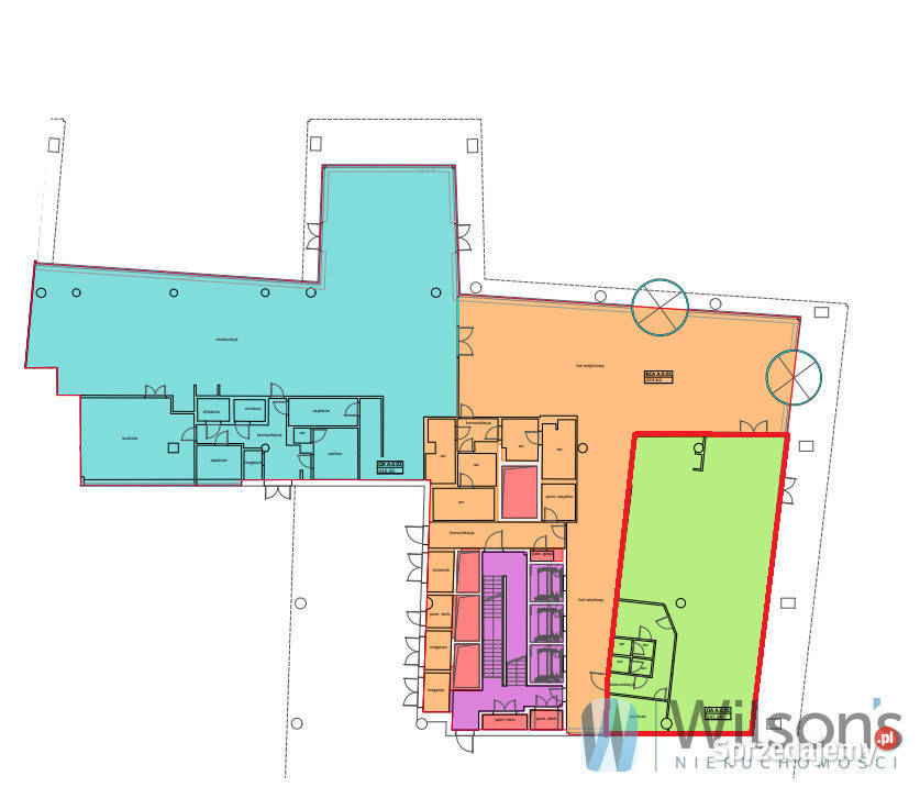 Wynajem lokalu 198m2 Warszawa Postępu