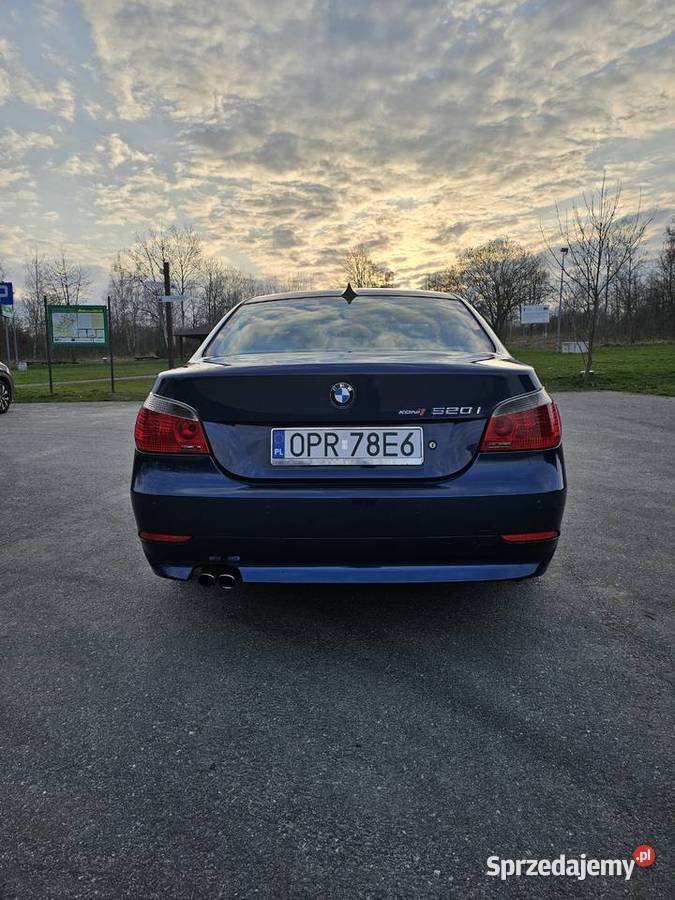 Bmw e60 520i nieuszkodzony Samochody osobowe Trzebina