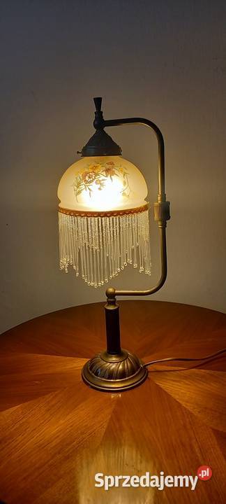 Ładna lampka z mosiądzu w romantycznym stylu Skierniewice