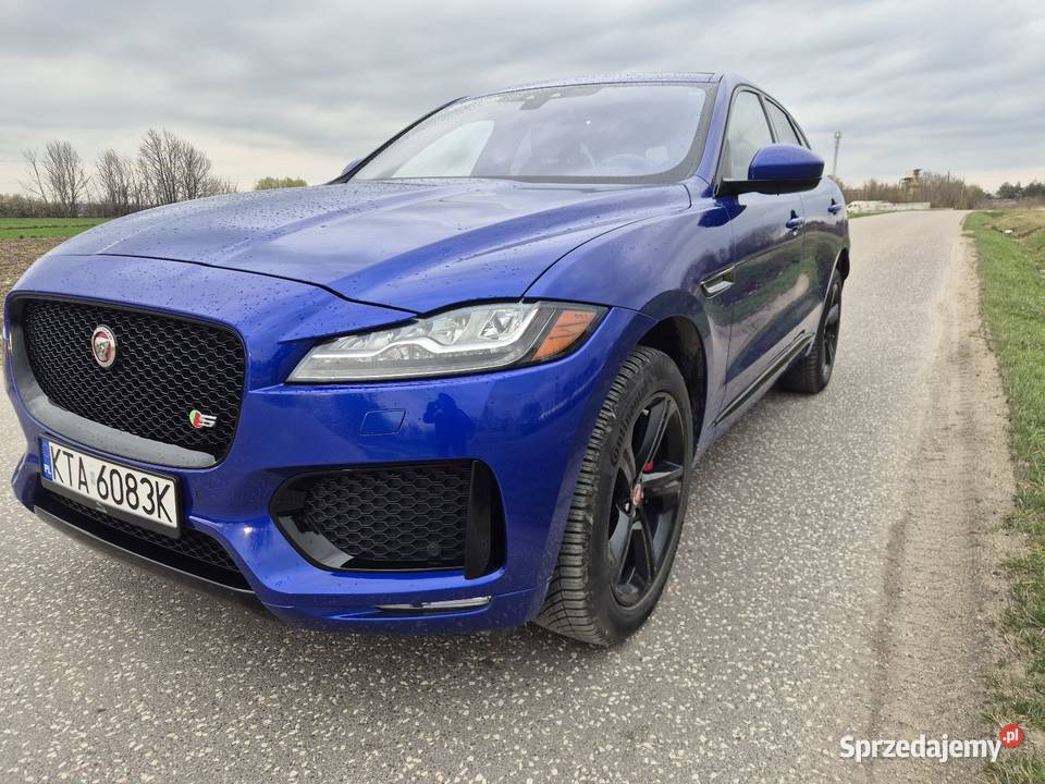 Jaguar FPACE S 30 V6 Supercharged Benzyna 381 Niedomice