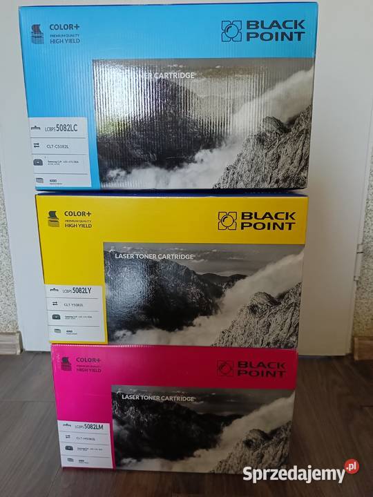 Zestaw Tonerów do Samsung CLP 620 670 CLX 6620 wielkopolskie Władysławów