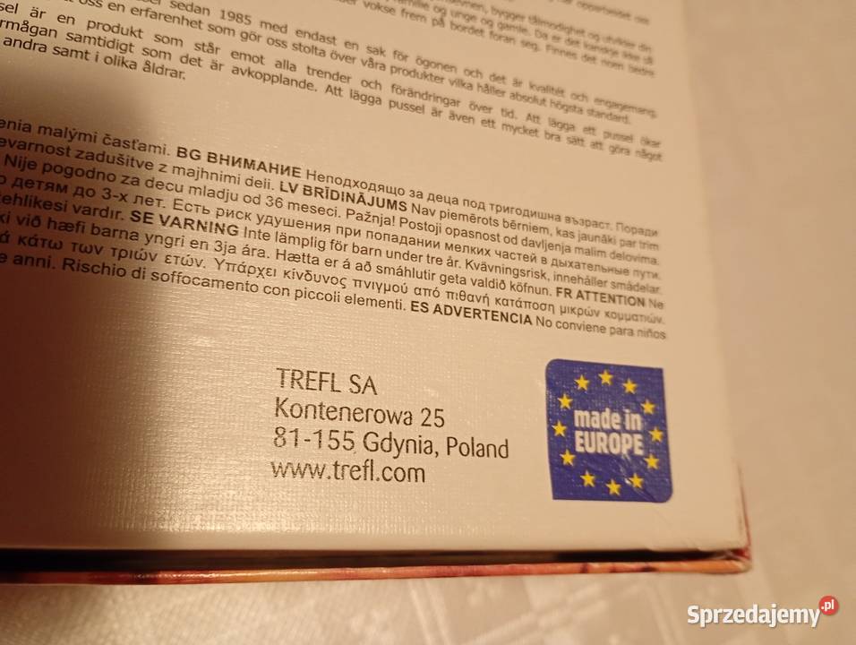 Puzzle 1000 sztuk Rajska Wyspa Kraków