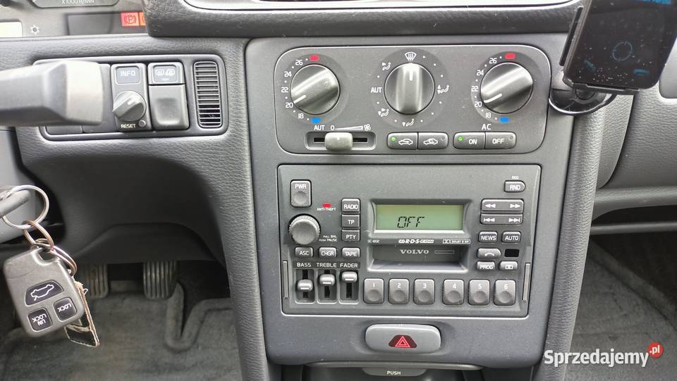 Volvo S70 24benz 144 Klima Elektryka Grzane granatowy Stargard