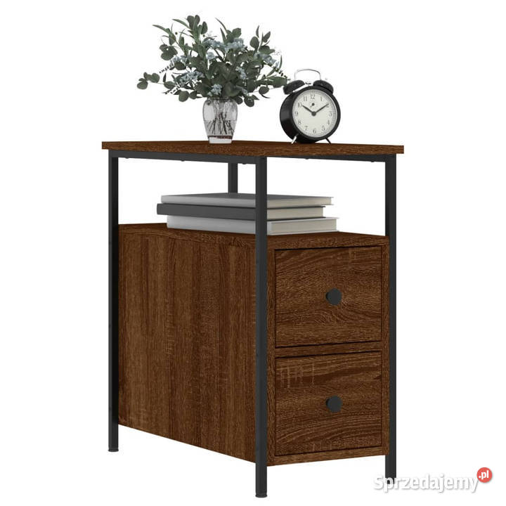 Szafka nocna brązowy dąb 30x60x60 materiał sprzedam