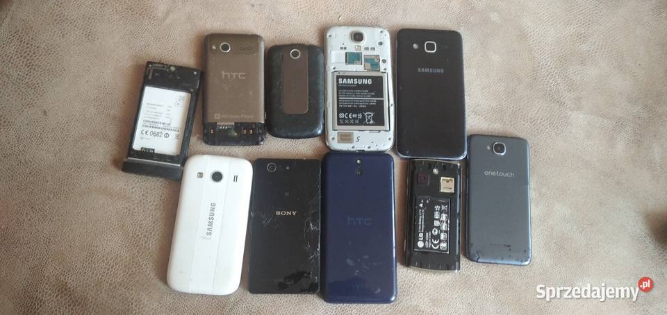 zestaw telefonów mix pakiet Galaxy sony HTC sprzedam