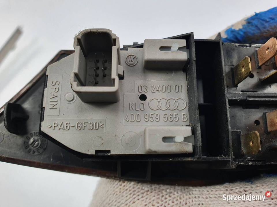 PANEL STEROWANIA SZYB AUDI A8 D2 4D1959517 Lipno