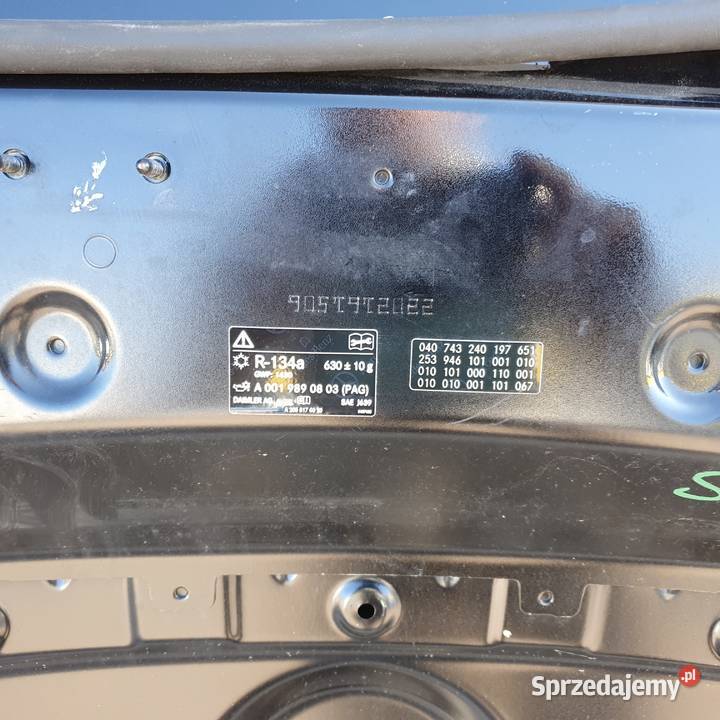 MERCEDES GLC W253 MASKA POKRYWA SILNIKA osobowe Trzciel sprzedam