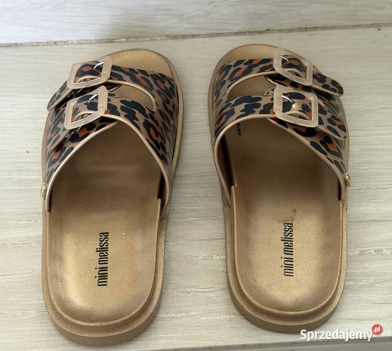 Klapki dziecięce Mini Melissa Wide r 31 łódzkie Łódź sprzedam