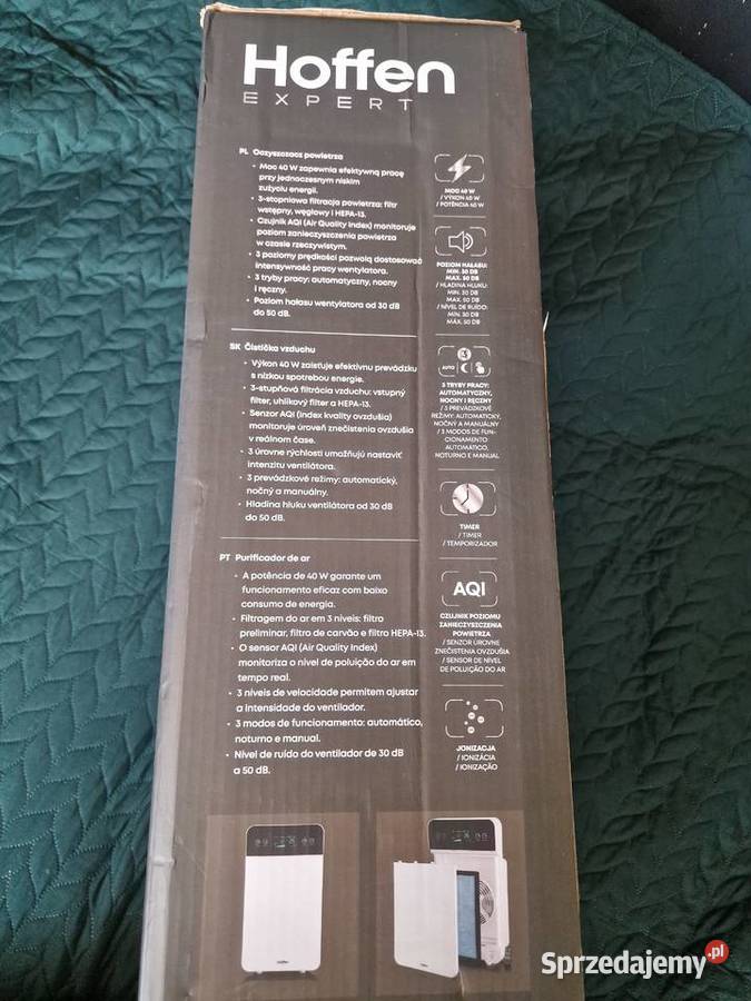NOWY Oczyszczacz powietrza Hoffen Expert 3 Wrocław