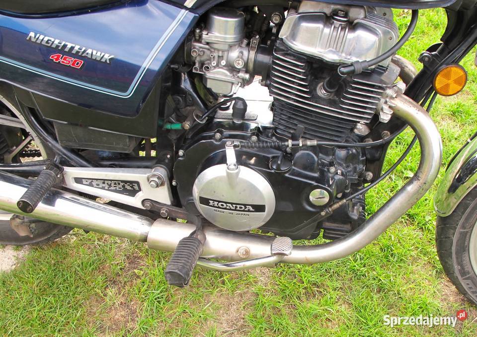Honda Nighthawk CB 450 sc soft cruiser 1985 r
