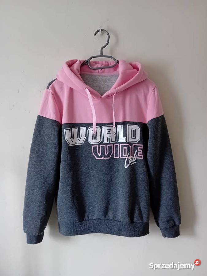 Bluza z kapturem różowy Warszawa