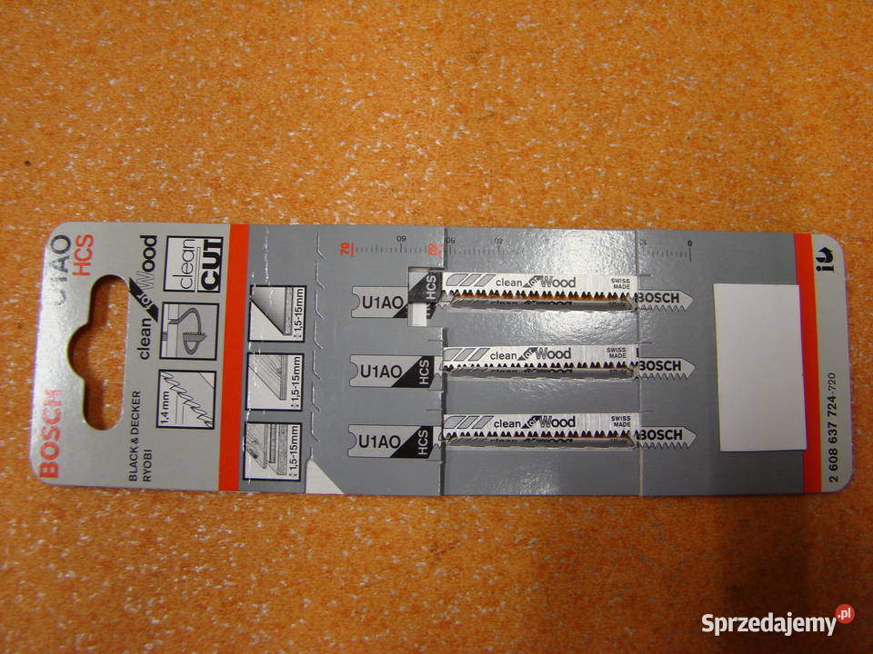 Brzeszczot BOSCH typ U 1 AO 3 Ref 2 608 637 724 Bielsko-Biała