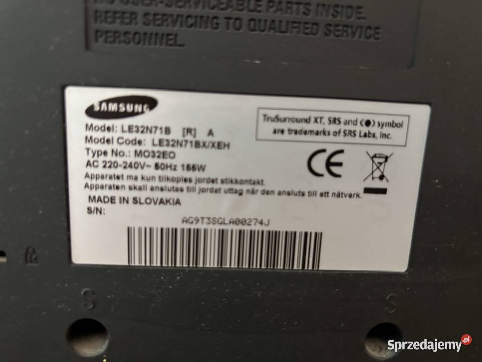 Telewizor Samsung Kołobrzeg sprzedam