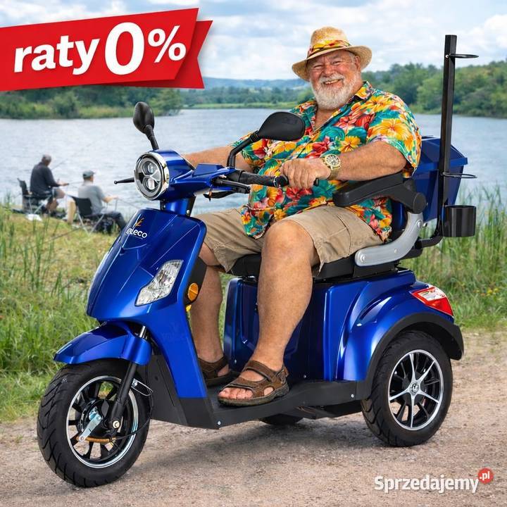 RATY 0 Skuter inwalidzki elektryczny DRACO BLUE Tarnowskie Góry