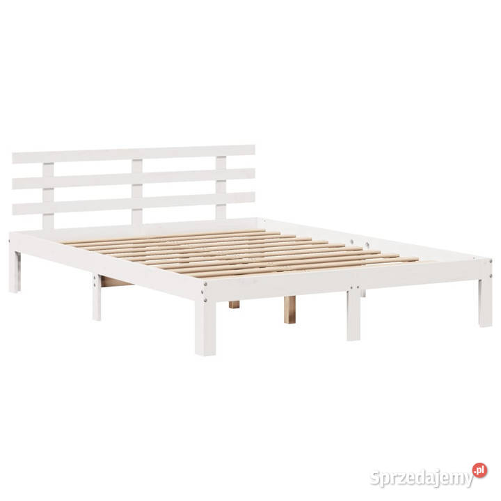 Rama łóżka z szufladami biała sosnowa 150x200 Warszawa