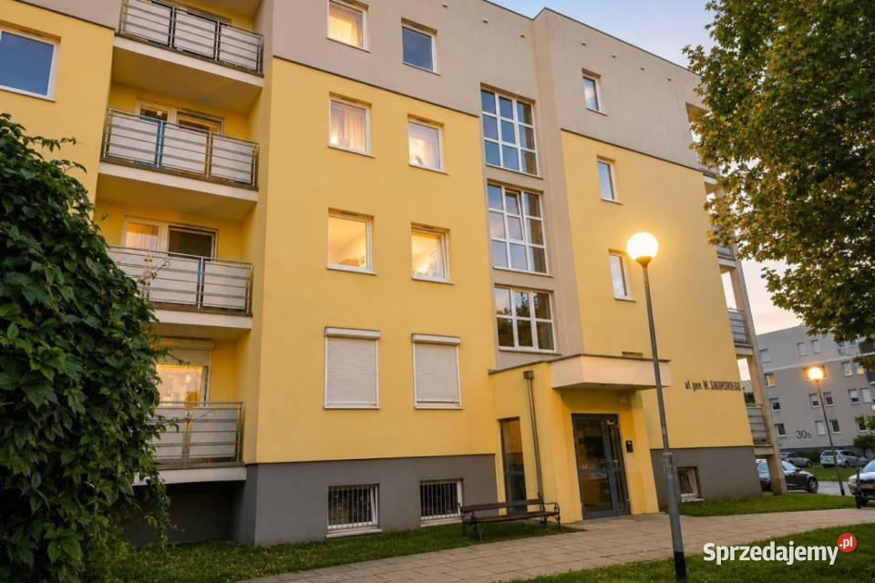 Luboń zadbane 2pokojowe z balkonem i piwnicą
