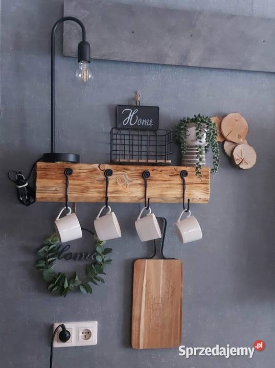 Wieszak dekoracyjny stare drewno belka Pozostałe sprzedam