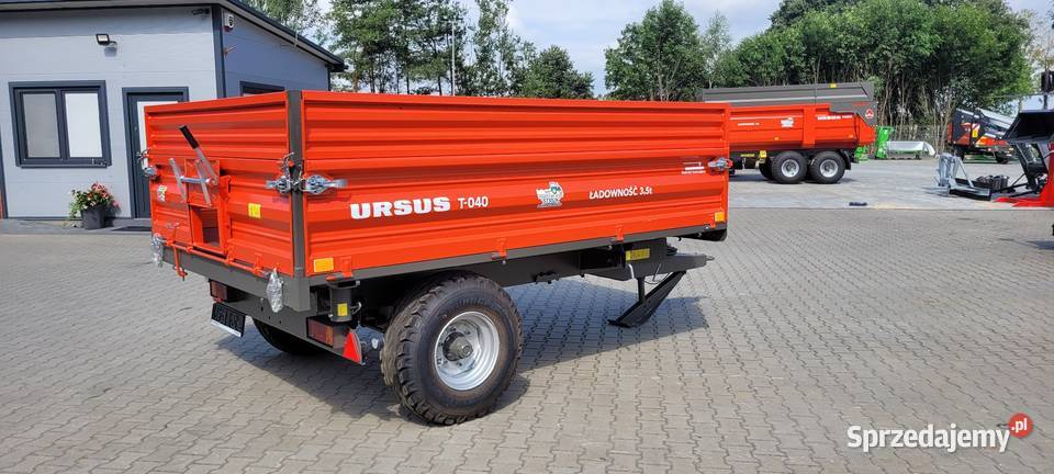 Promocja Ursus 35T Przyczepa jednoosiowa Pronar Ursus mazowieckie Zdany
