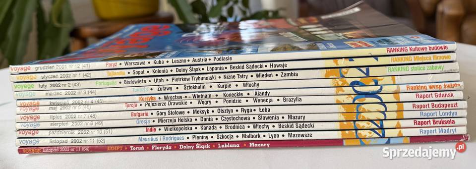 VOYAGEmiesieczniki 2001 do 2003 r Lublin