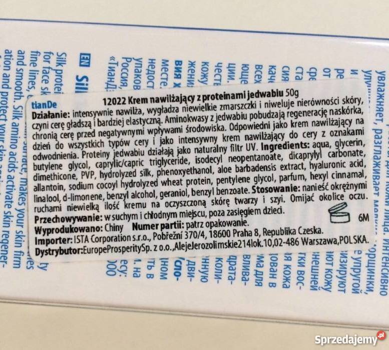 Krem nawilżający Silk Touch z proteinami Poznań