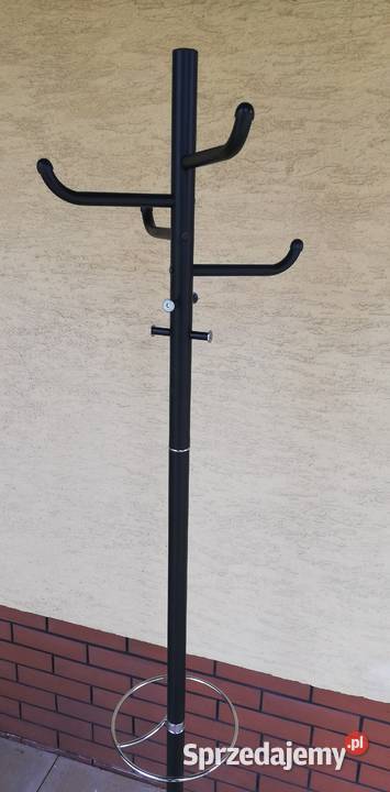 Wieszak czarny metalowy wolnostojący przedpokój Wieszaki mazowieckie Garwolin