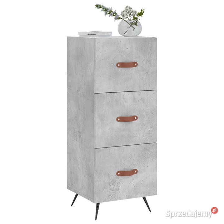 Szafka szarość betonu 345x34x90 materiał mazowieckie sprzedam